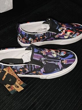 Disney Villains Slip-On Shoes - Black/Purple